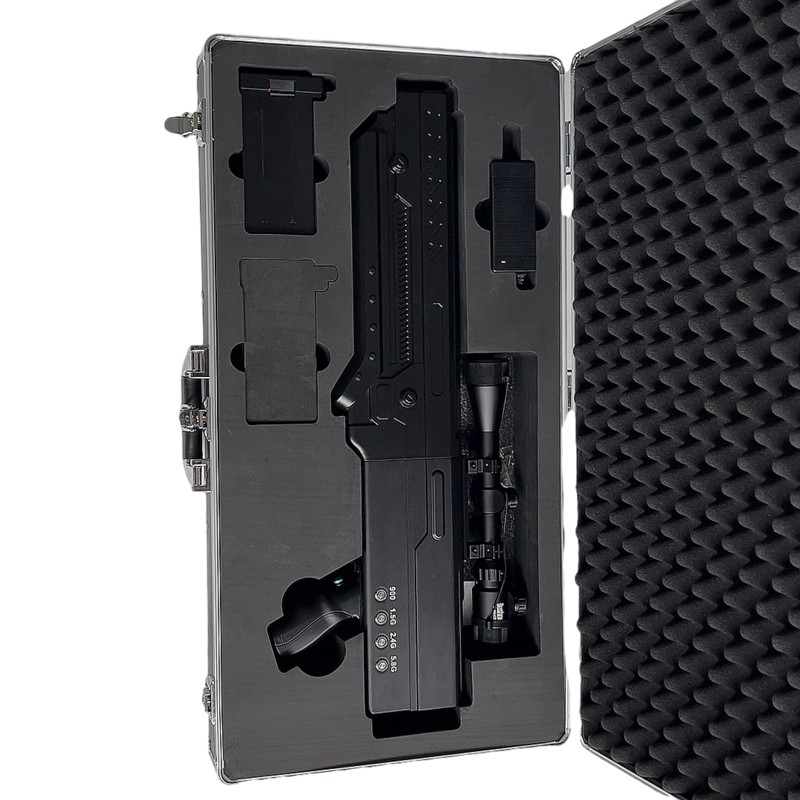  德兴手持便携式枪型低空防御反制四通道B型