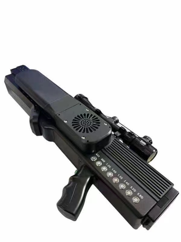  德兴手持便携式枪型低空防御反制八通道